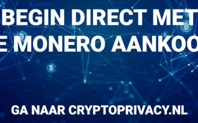De Crypto Privacy Cursus: begin met je Monero aankoop!