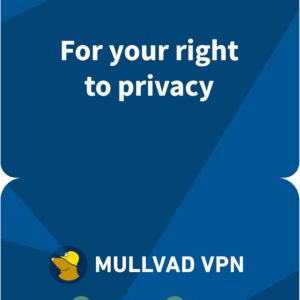 Mullvad VPN Voucher (6 maanden)